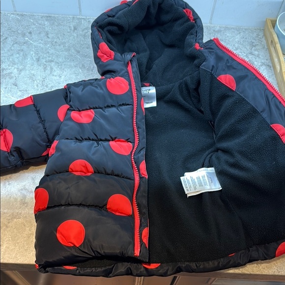 Disney Black and Red Polka Dot Jacket - Picture 5 of 5